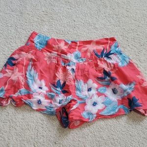 Flowy floral shorts